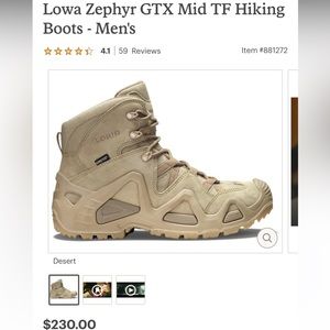 Lowa Zephyr Mid TF Hiking Boots - Men's